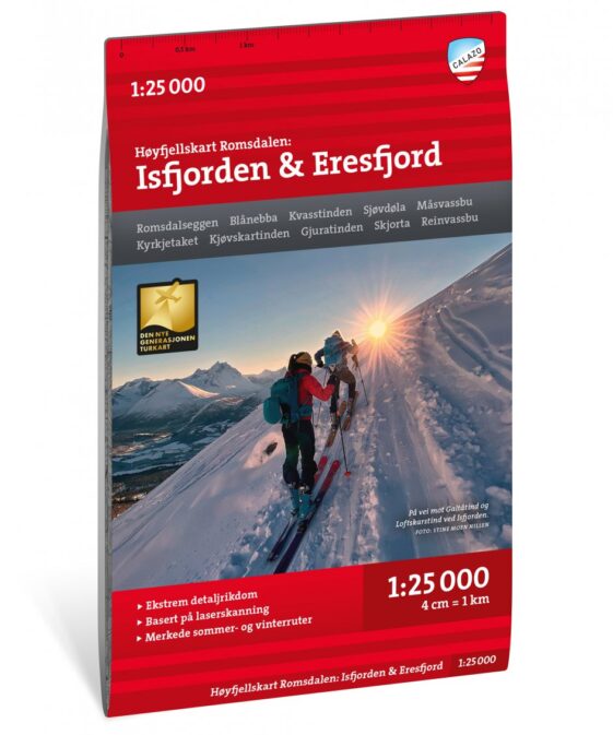 Isfjorden & Eresfjord 1:25'000