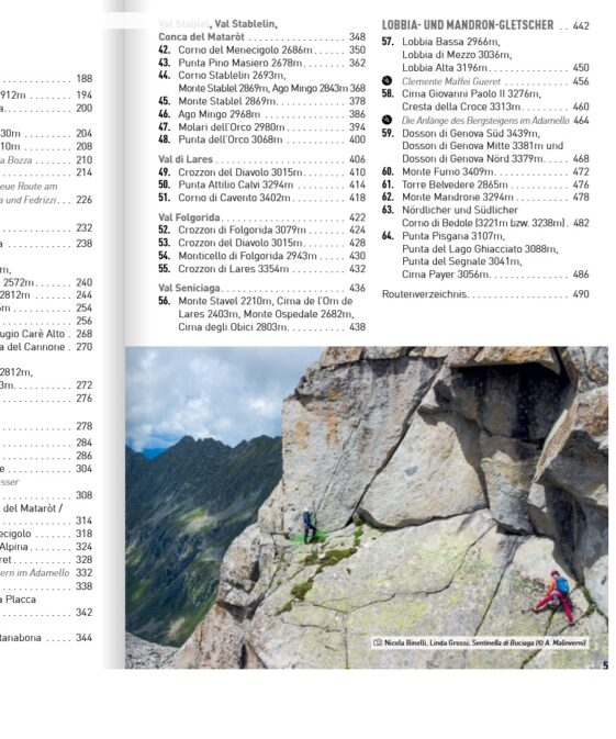 Alternative view of Adamello - Himmelsleitern, Band 1