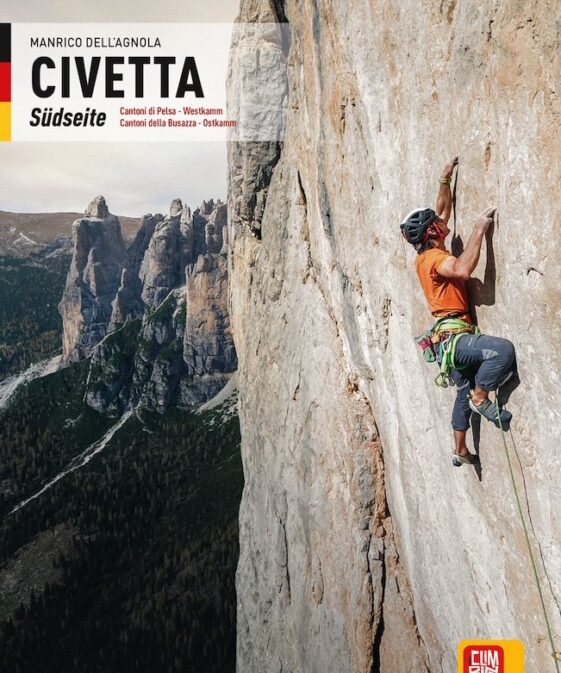 Civetta Südseite: Cantoni di Pelsa - Westkamm - Cantoni della Busazza - Ostkamm