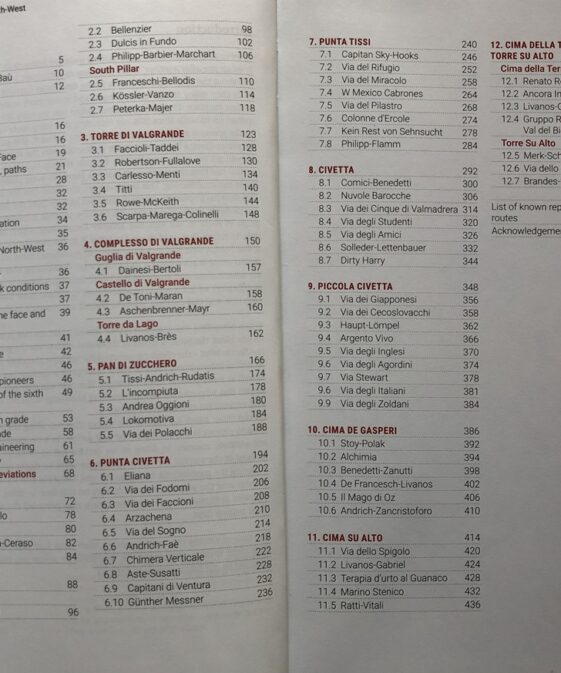 Alternative view of Civetta North-West