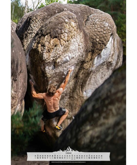 Alternative view of Kalender Best of Bouldern 2026