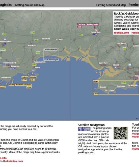 Alternative view of Pembroke and Gower Trad (Rockfax)