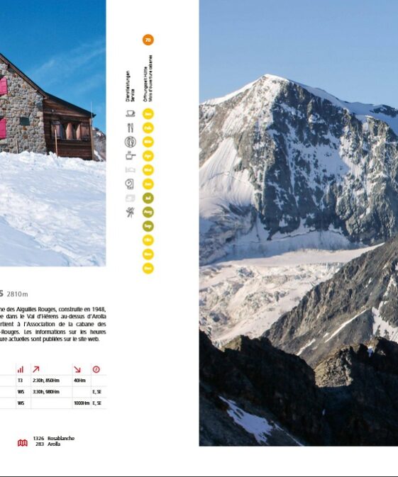 Alternative view of Hütten der Schweizer Alpen / Cabanes des Alpes Suisse