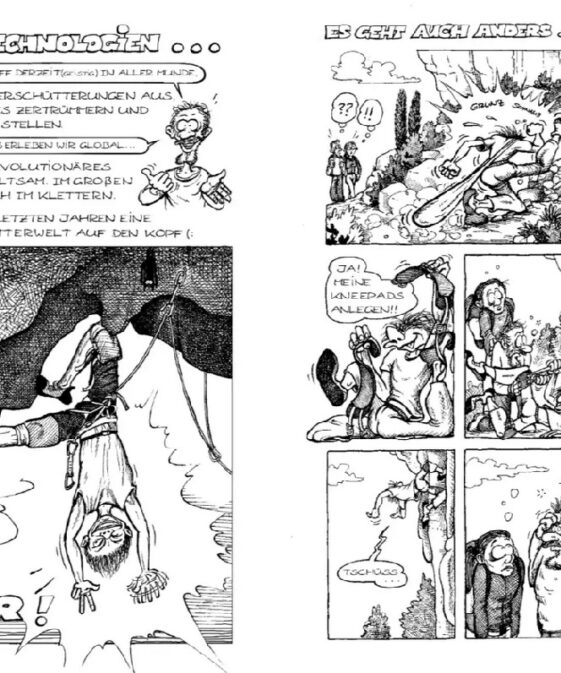 Alternative view of Klettern ist Kopfsache! - Erbses Klettercomics Band 7