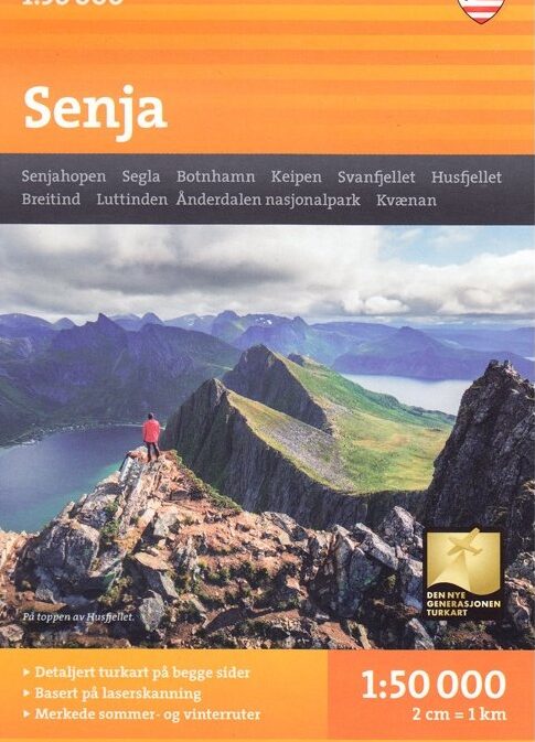 Turkart Senja 1:50'000