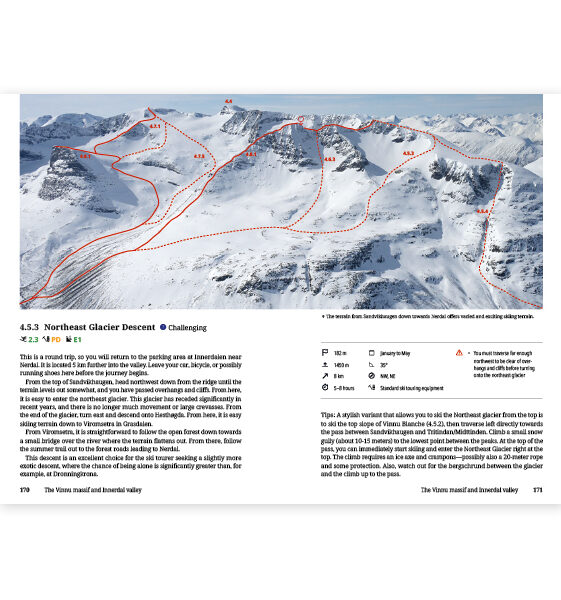 Alternative view of Ski Touring in Sunndal