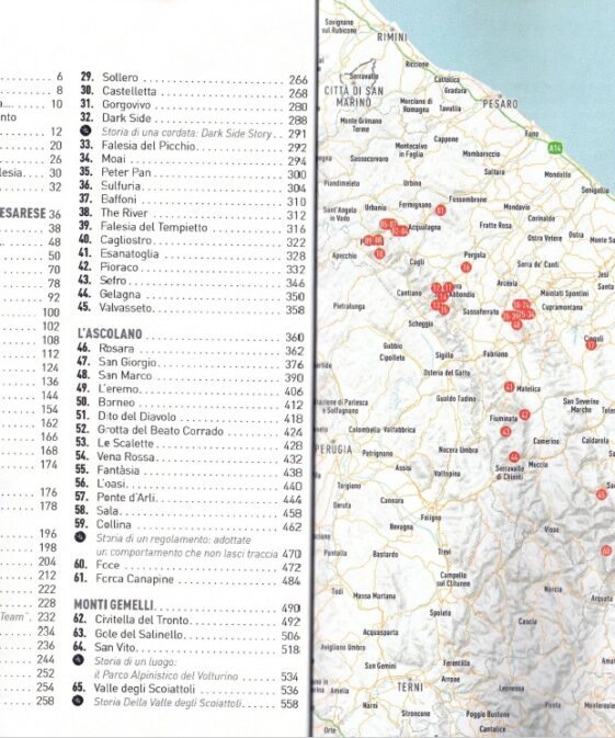 Alternative view of CALCARE DI MARCA - Falesie nelle Marche e dintorni