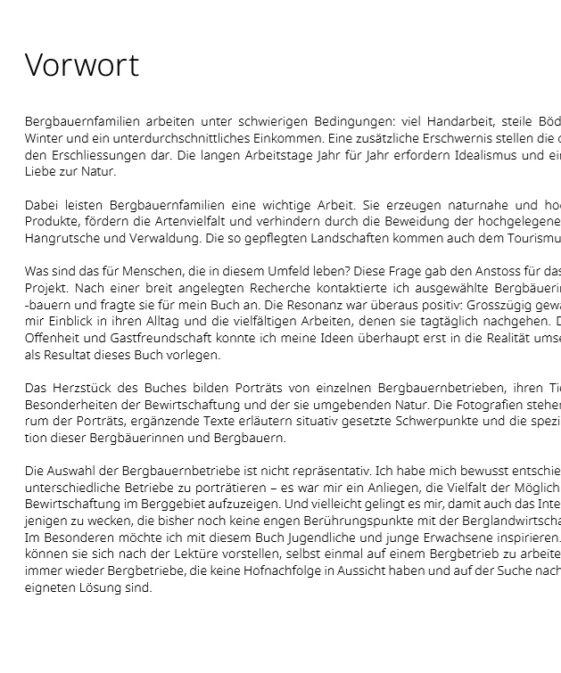 Alternative view of Bergbauern - 12 Portraits aus der Schweiz