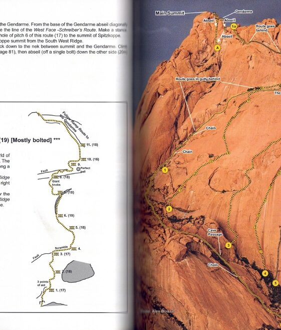 Alternative view of Namibian Rock