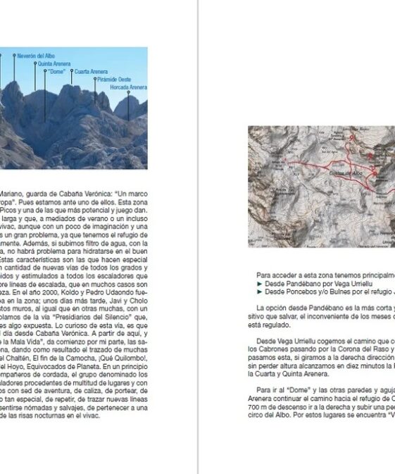 Alternative view of Clásicas modernas - Escalada en roca en el macizo central de los Picos de Europa