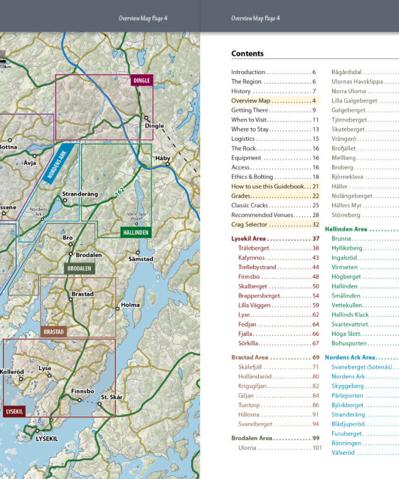 Alternative view of Bohuslän Selected Rock Climbs