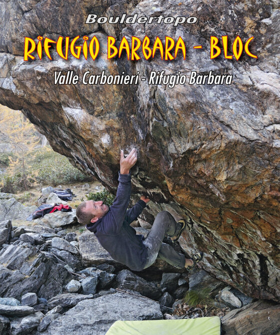 Bouldertopo Rifugio Barbara - Bloc Valle Carbonieri - Rifugio Barbara