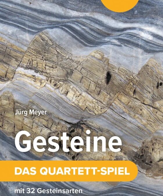 Gesteine - das Quartett-Spiel mit 32 Gesteinsarten
