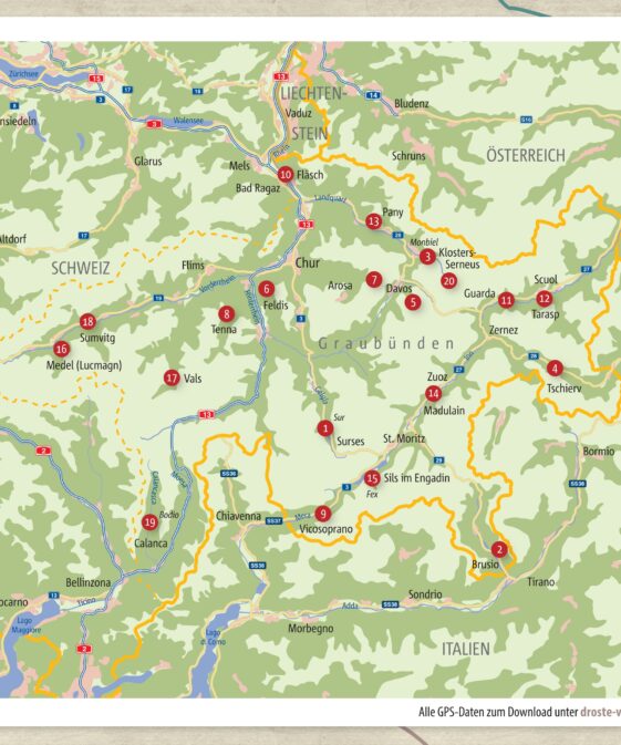 Alternative view of Graubünden - Wandern für die Seele