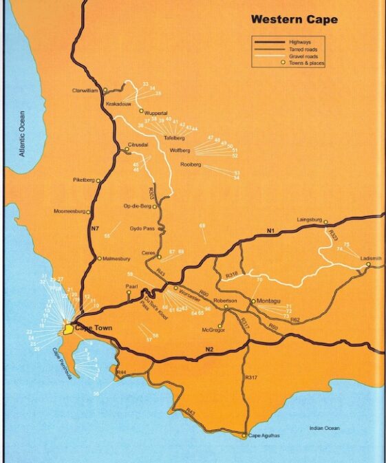 Alternative view of Great Rock Climbs of the Western Cape – 75 Classic Trad Routes: The Guidebook