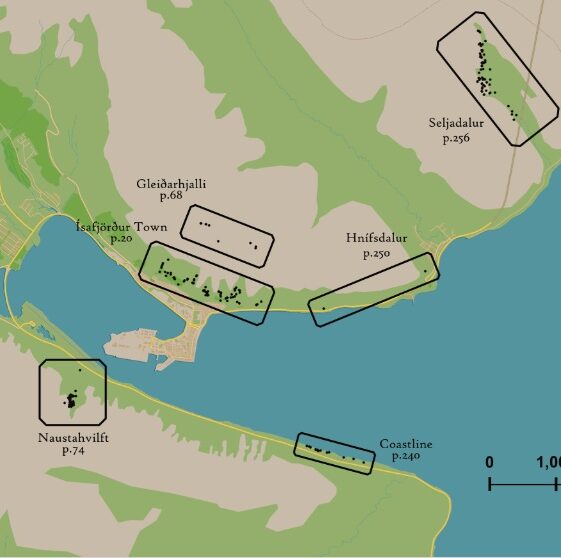 Alternative view of Ísafjörður Bouldering Guidebook