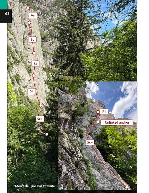 50 Classic Climbs up to 6a around Chamonix Mont-Blanc – Bild 4