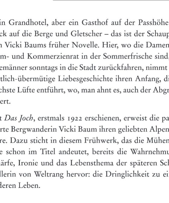 Alternative view of Das Joch