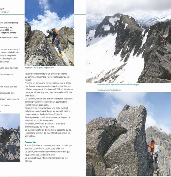 Alternative view of Alpinisme en Haute-Garonne 31 courses et escalades dans les Pyrénées centrales