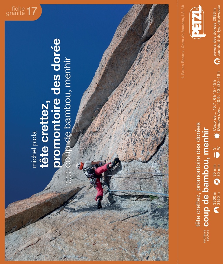 Tête Crettez et le Promontoire des Dorées - Fiche Granite 17