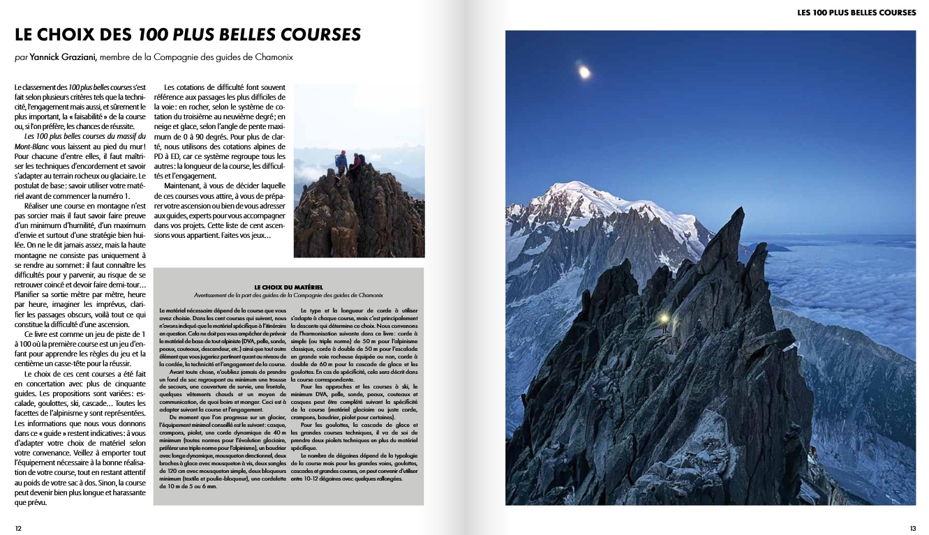 Massif du Mont-Blanc - Les 100 plus belles courses – Bild 7