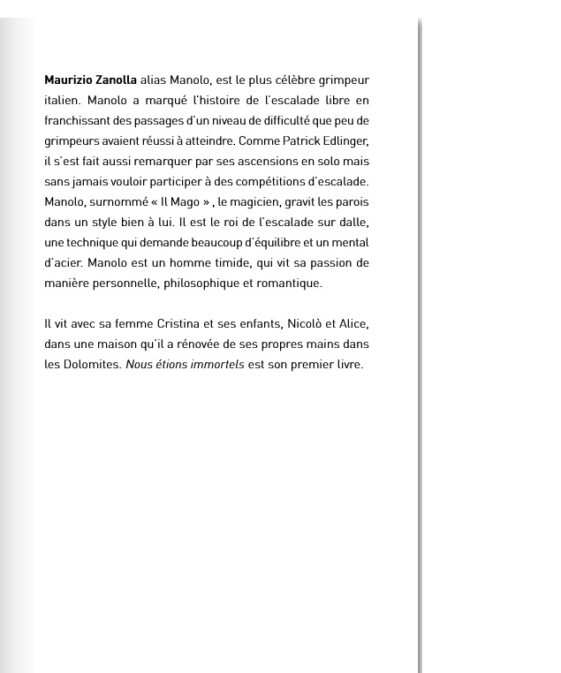 Alternative view of Nous étions immortels