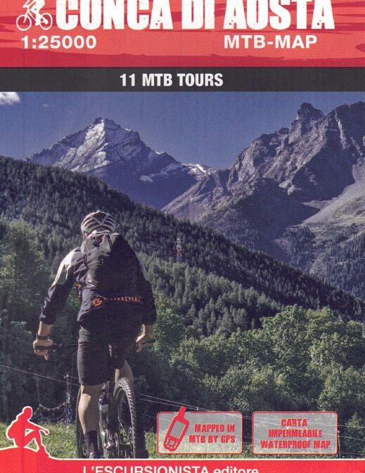 Conca di Aosta MTB-Map - guida + carta 1:25.000