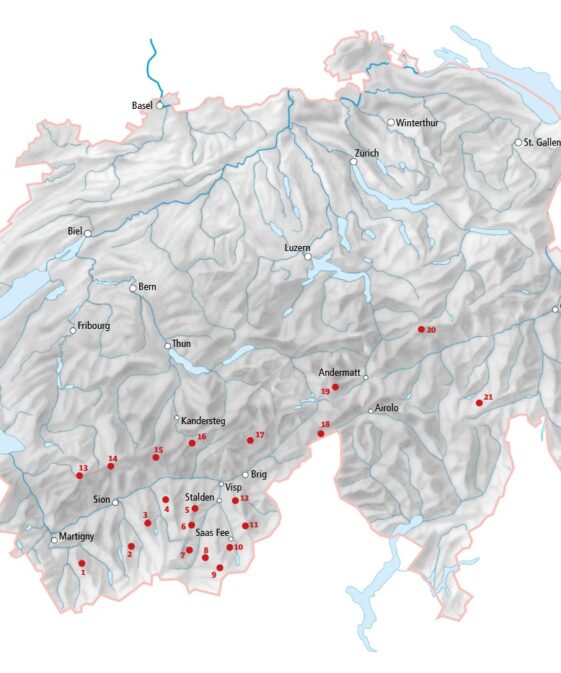 Alternative view of Zu den höchsten Wandergipfeln der Schweiz