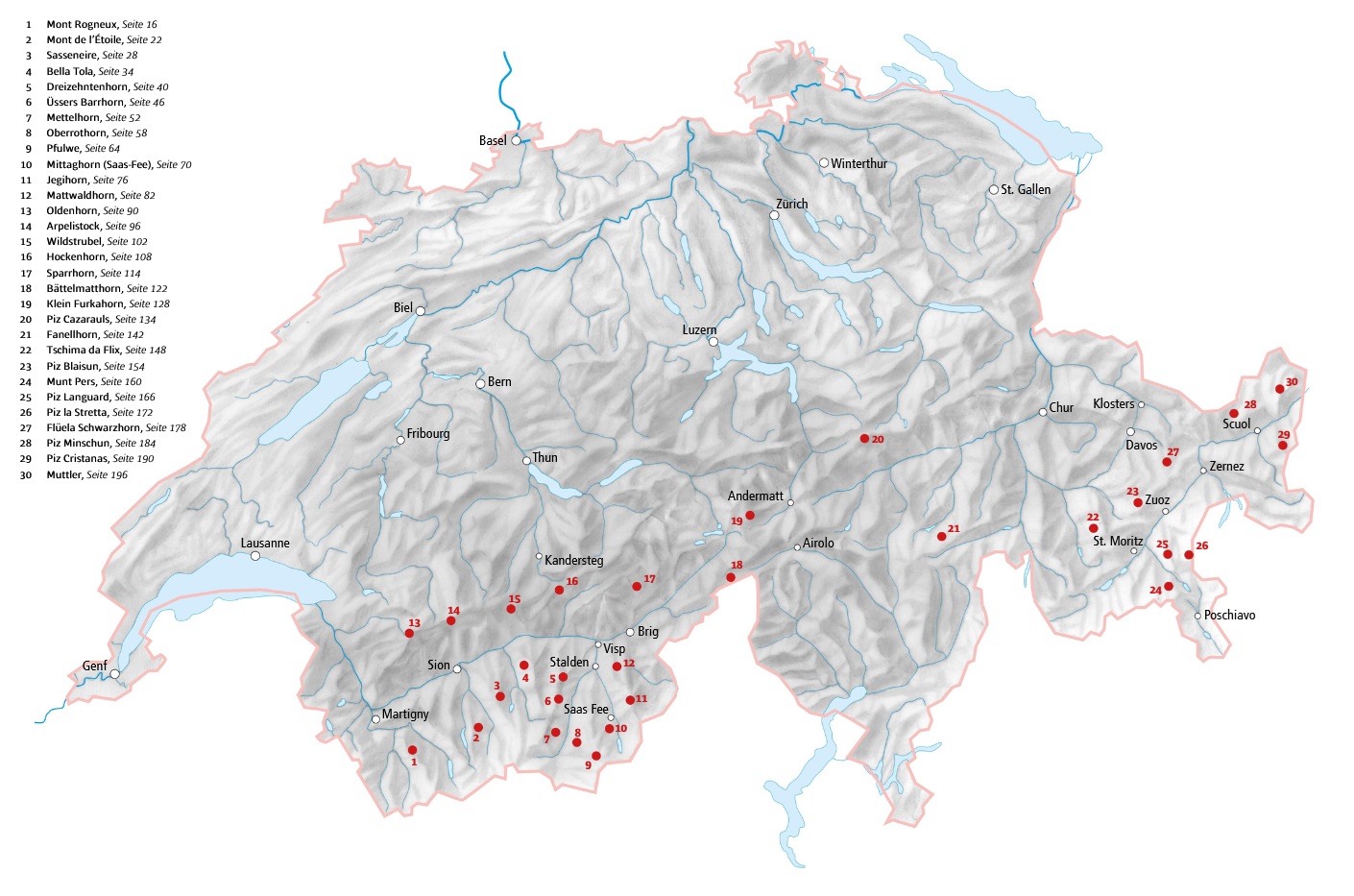 Zu den höchsten Wandergipfeln der Schweiz – Bild 2