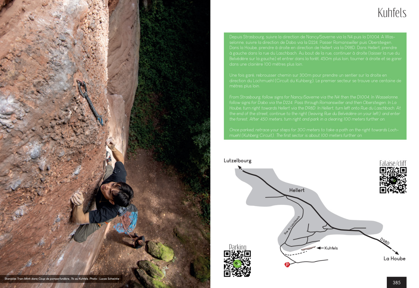 Au gré du grès - Topo d'escalade du nord des Vosges – Bild 3