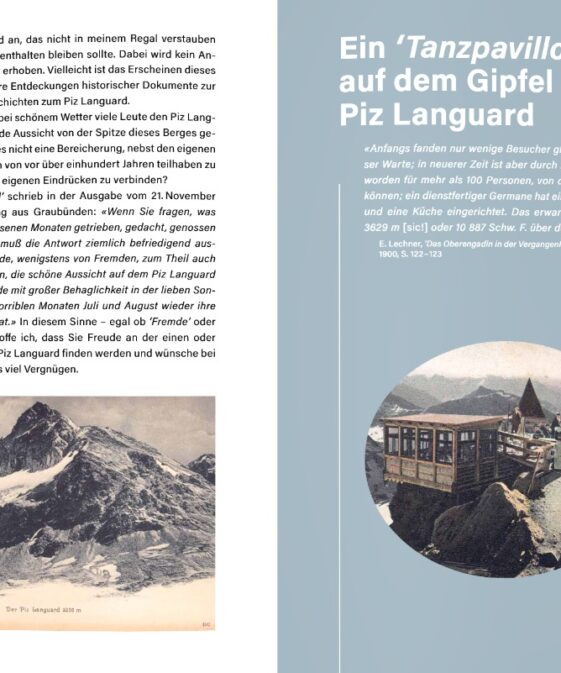 Alternative view of Piz Languard - Geschichte und Geschichten