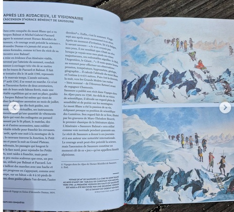 Alternative view of Une histoire du mont Blanc