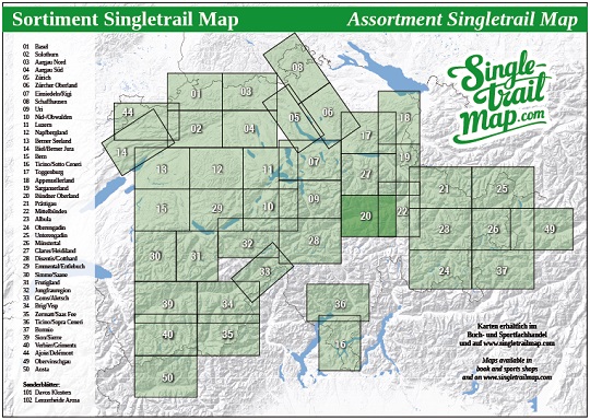 singletrail map schweiz